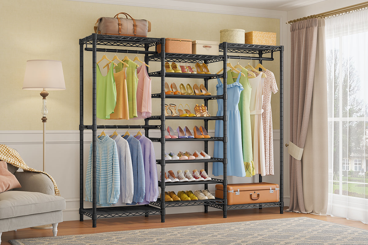 With Shoe Rack