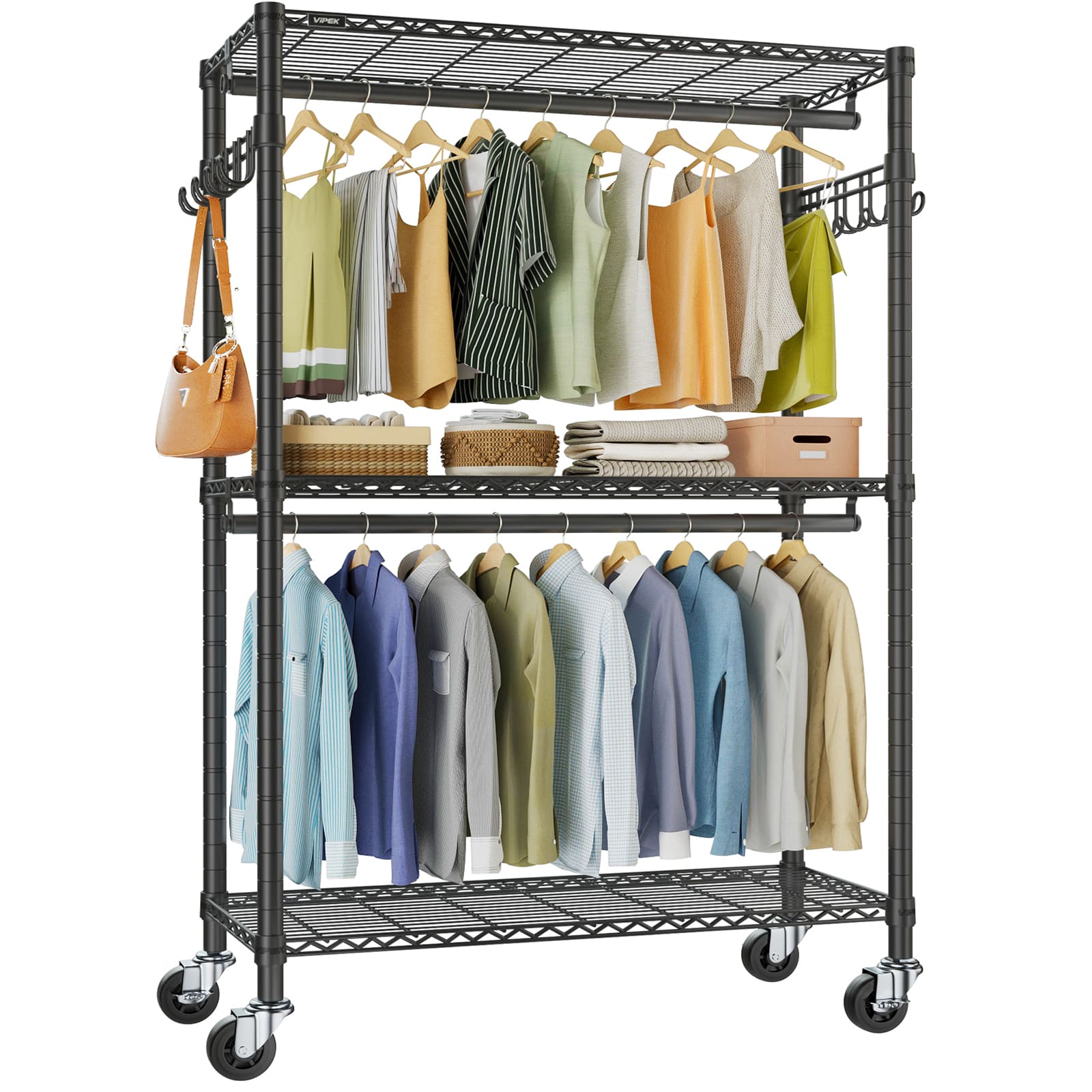 VIPEK R2 Rolling Clothes Rack