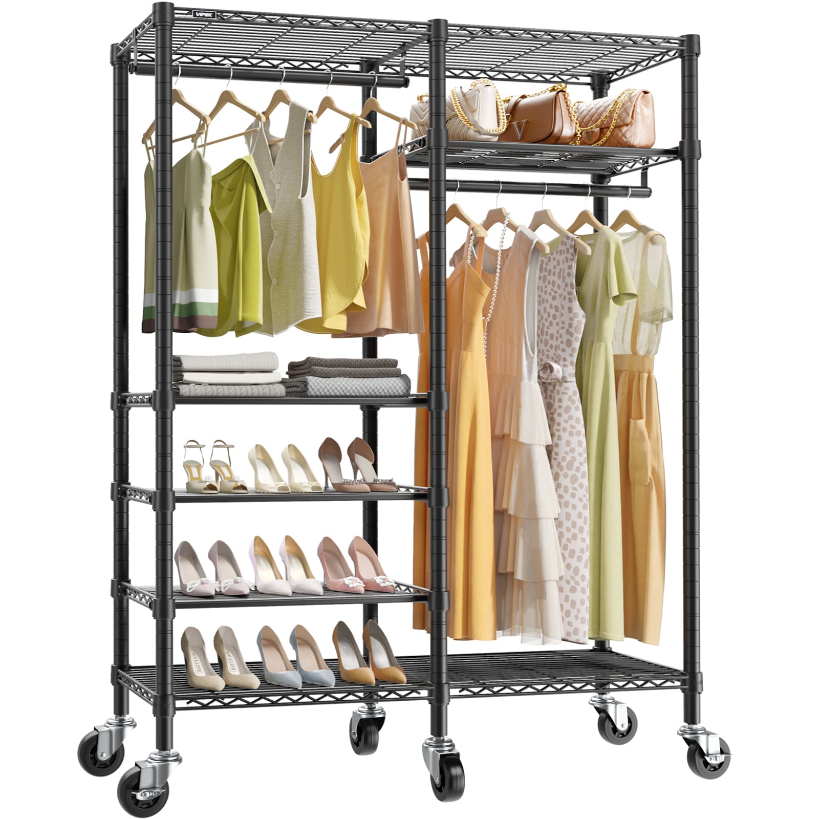 VIPEK R4 Rolling Clothes Rack