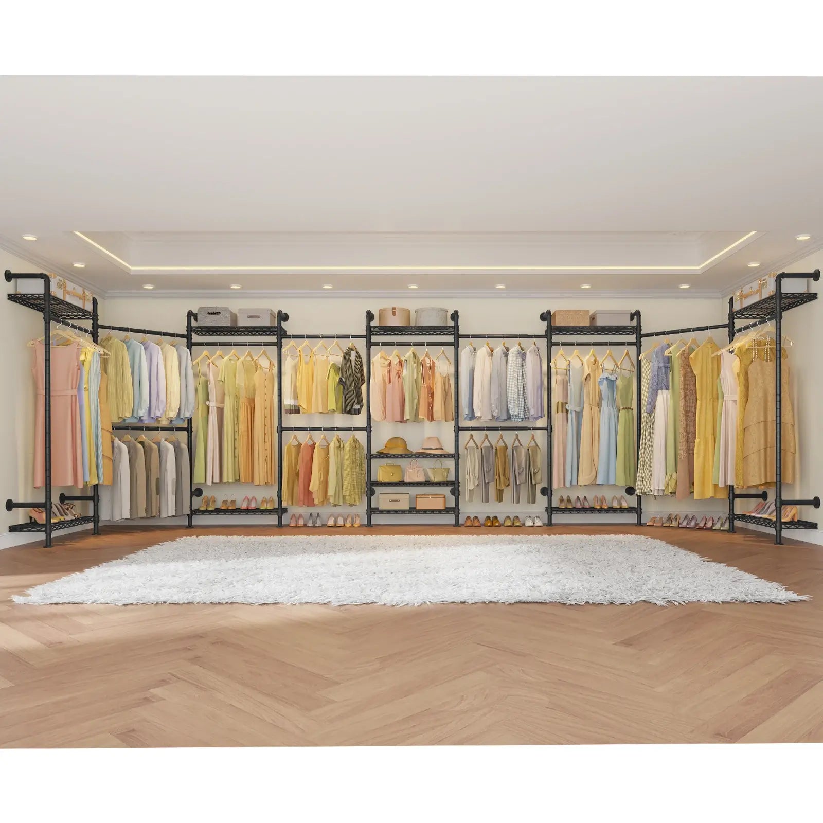 Timate F4 Wall Mounted Expandable Clothes Rack