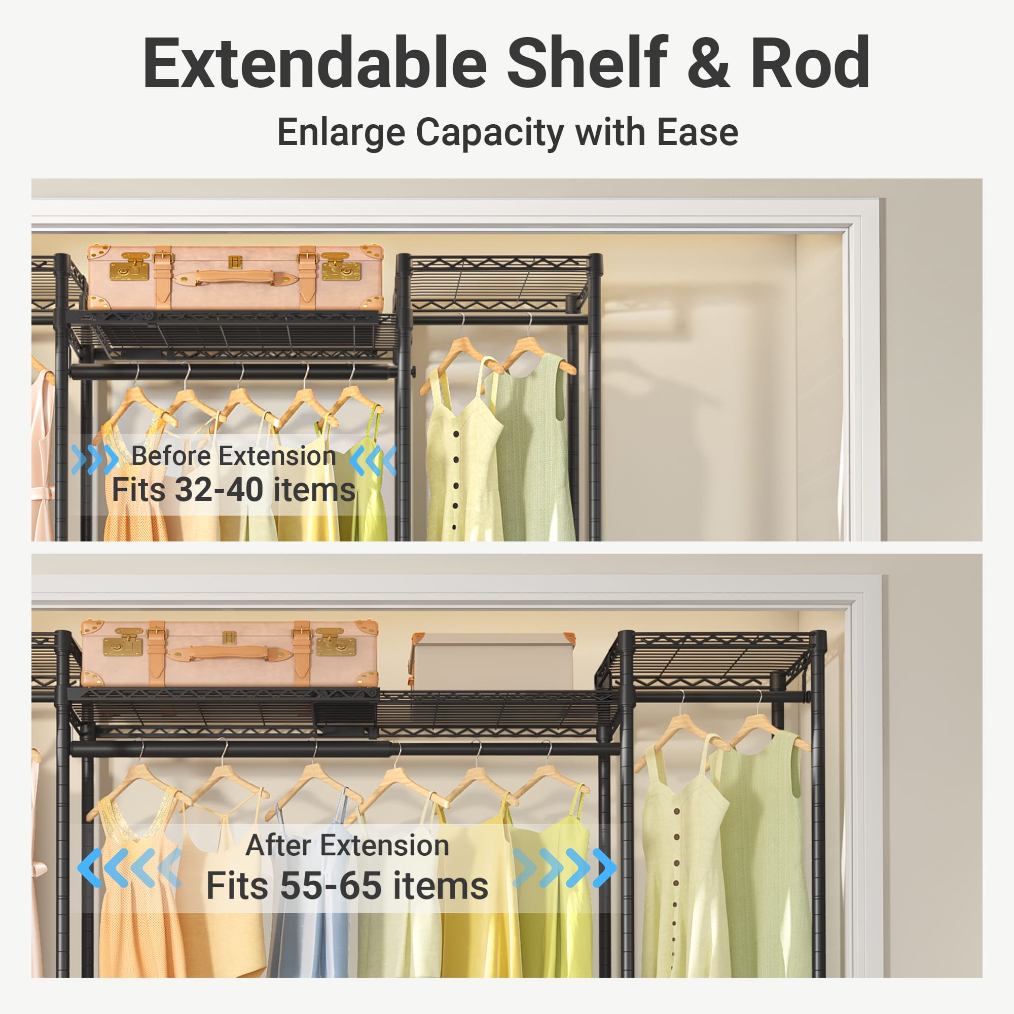 VIPEK X30 Expandable Clothes Rack