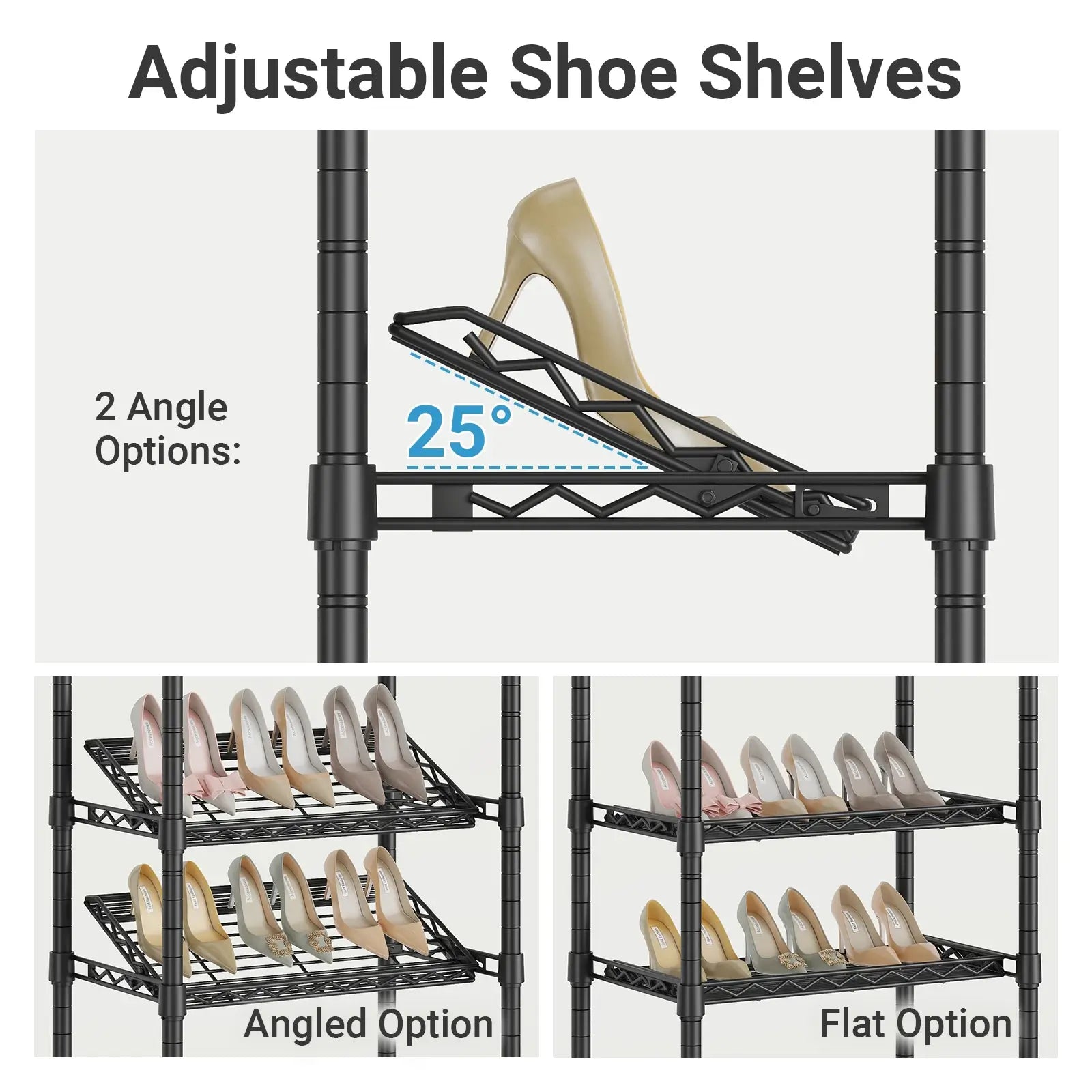 VIPEK S30 Clothes Rack with Shoe Storage