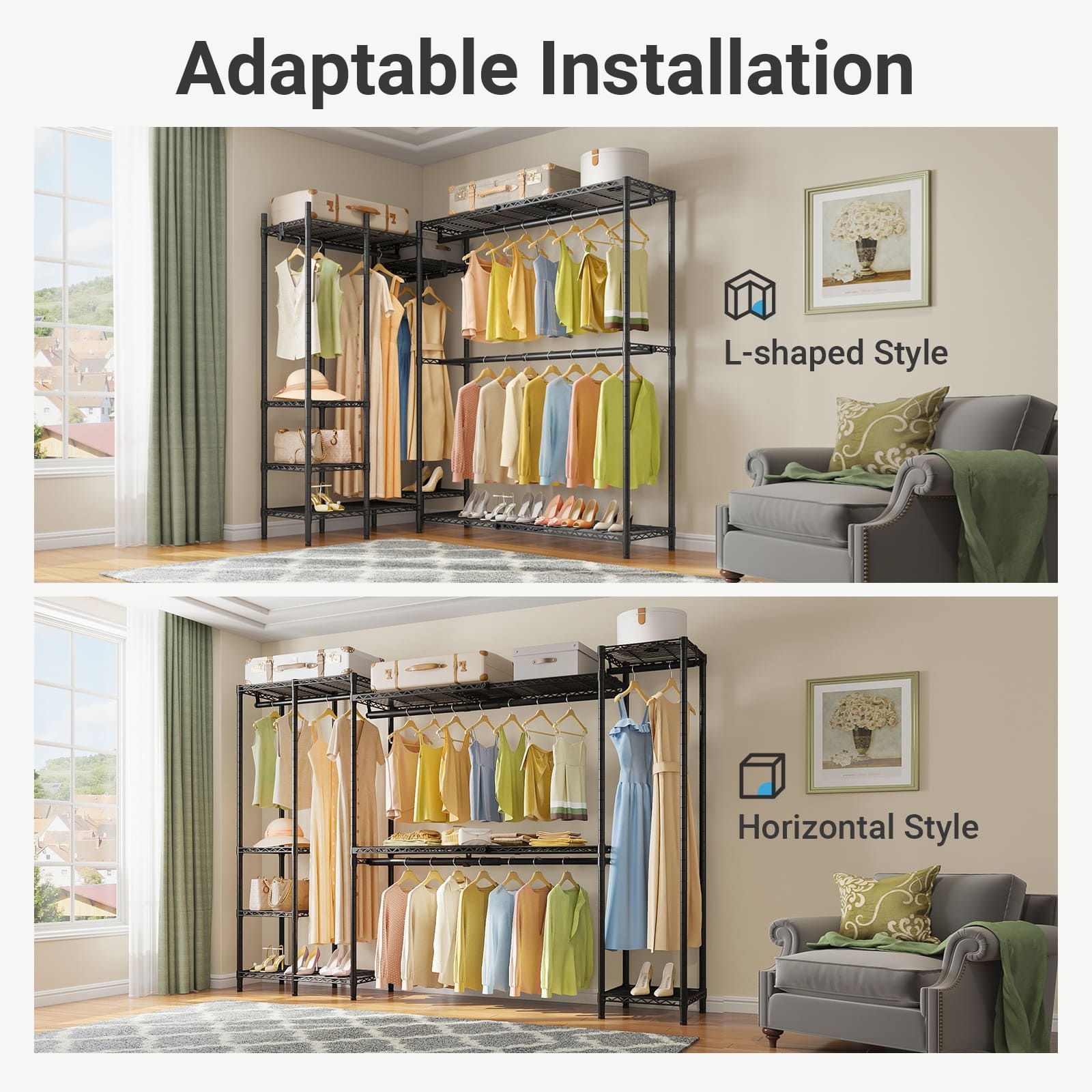 VIPEK X40 Expandable Clothes Rack