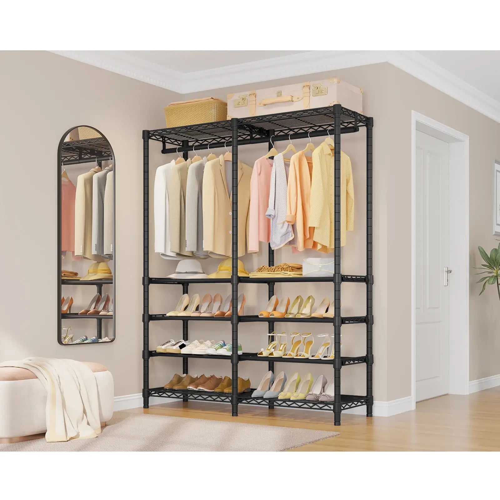 VIPEK S2 Clothes Rack with Shoe Storage
