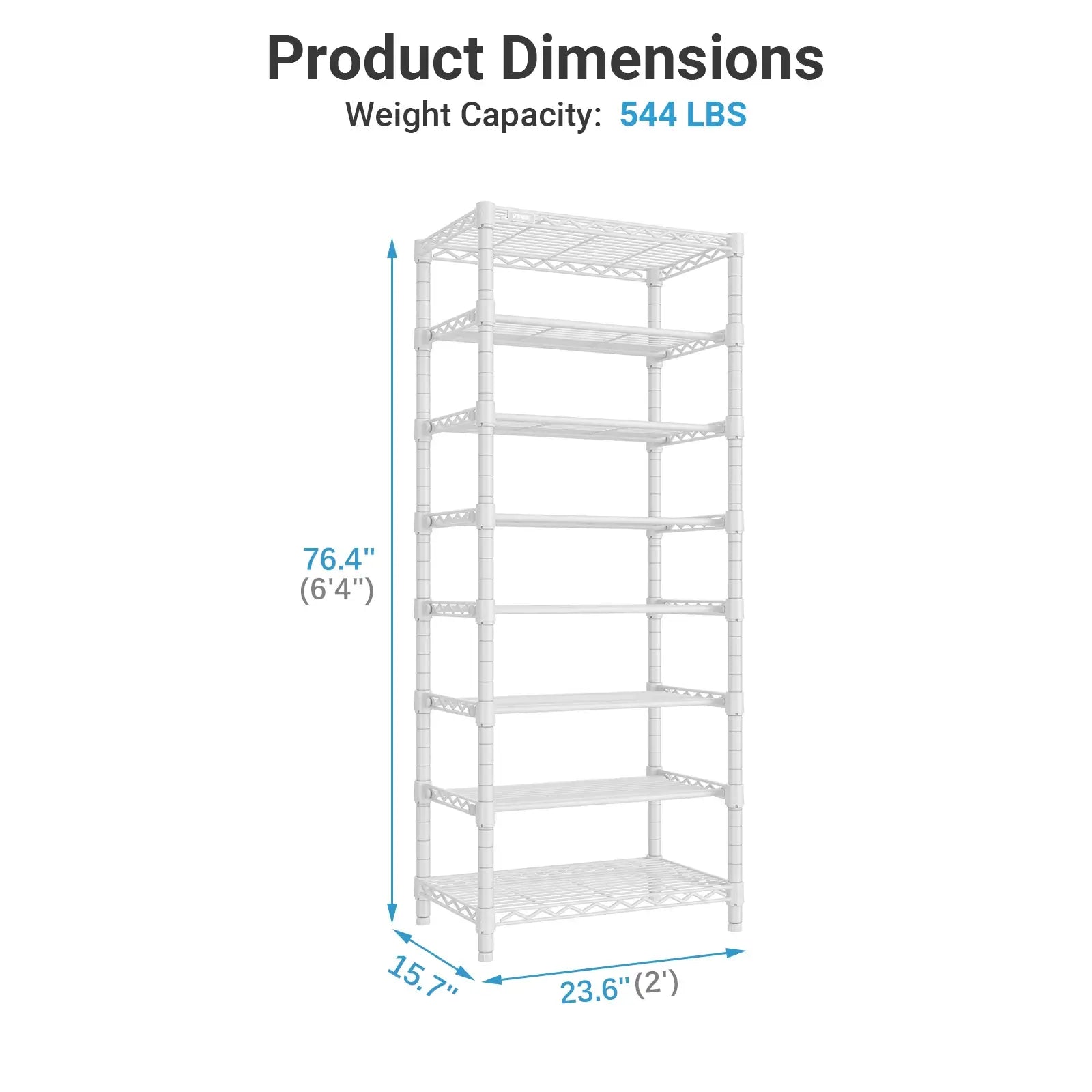VIPEK S1 Shoe Rack, White