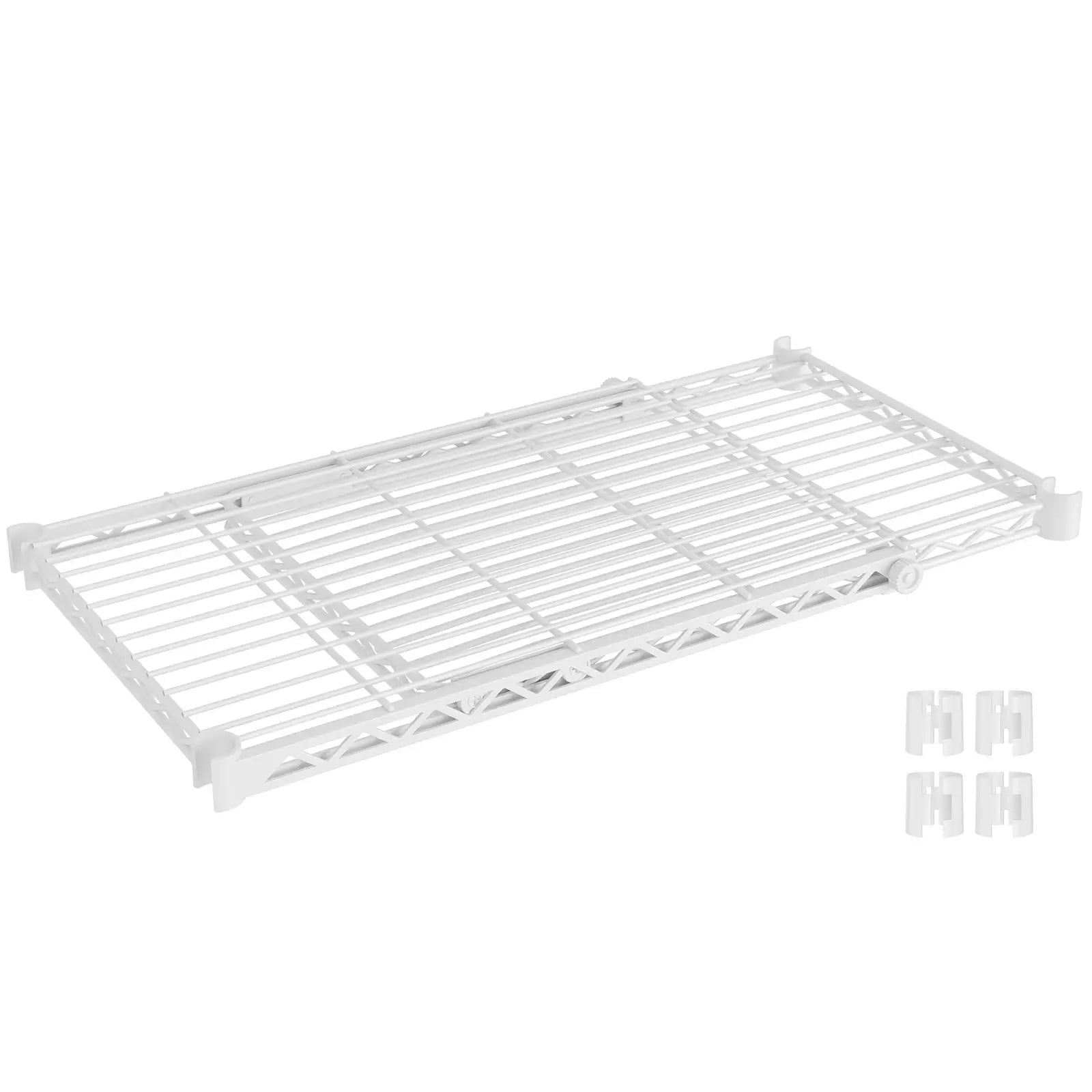 VIPEK 24"-41" Expandable Shelf for X1, X2, X20, X3, X3 Plus, X4, X5 Clothes Rack, White