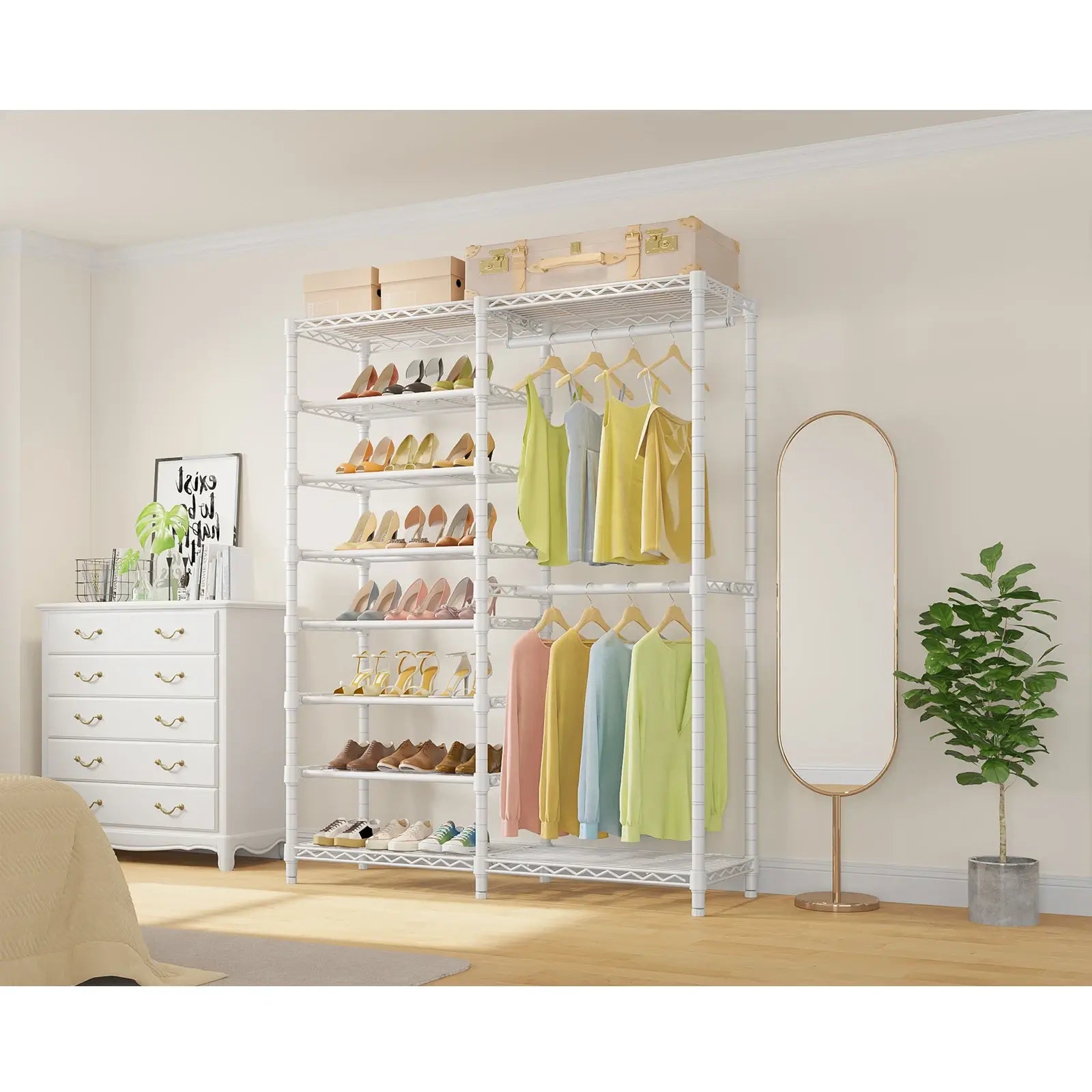 VIPEK S2 Clothes Rack - White