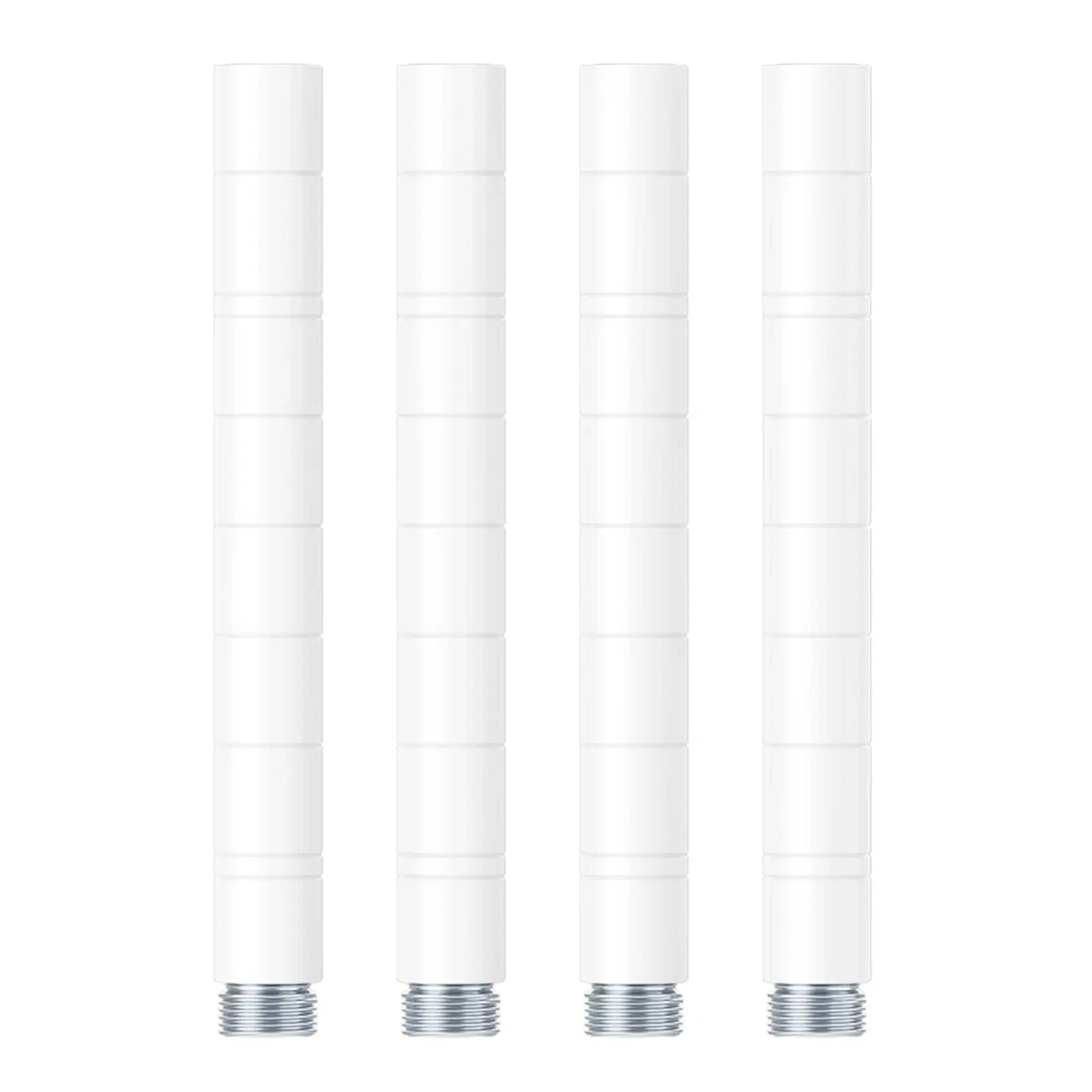 VIPEK 8" x 7/8" Dia. Wire Shelving Post, White