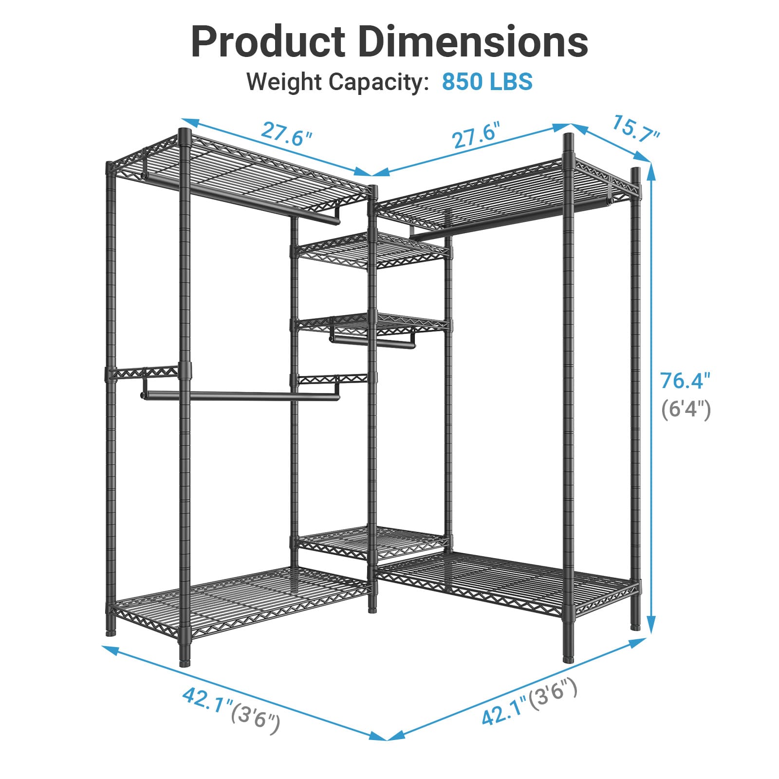 VIPEK L6 Clothes Rack