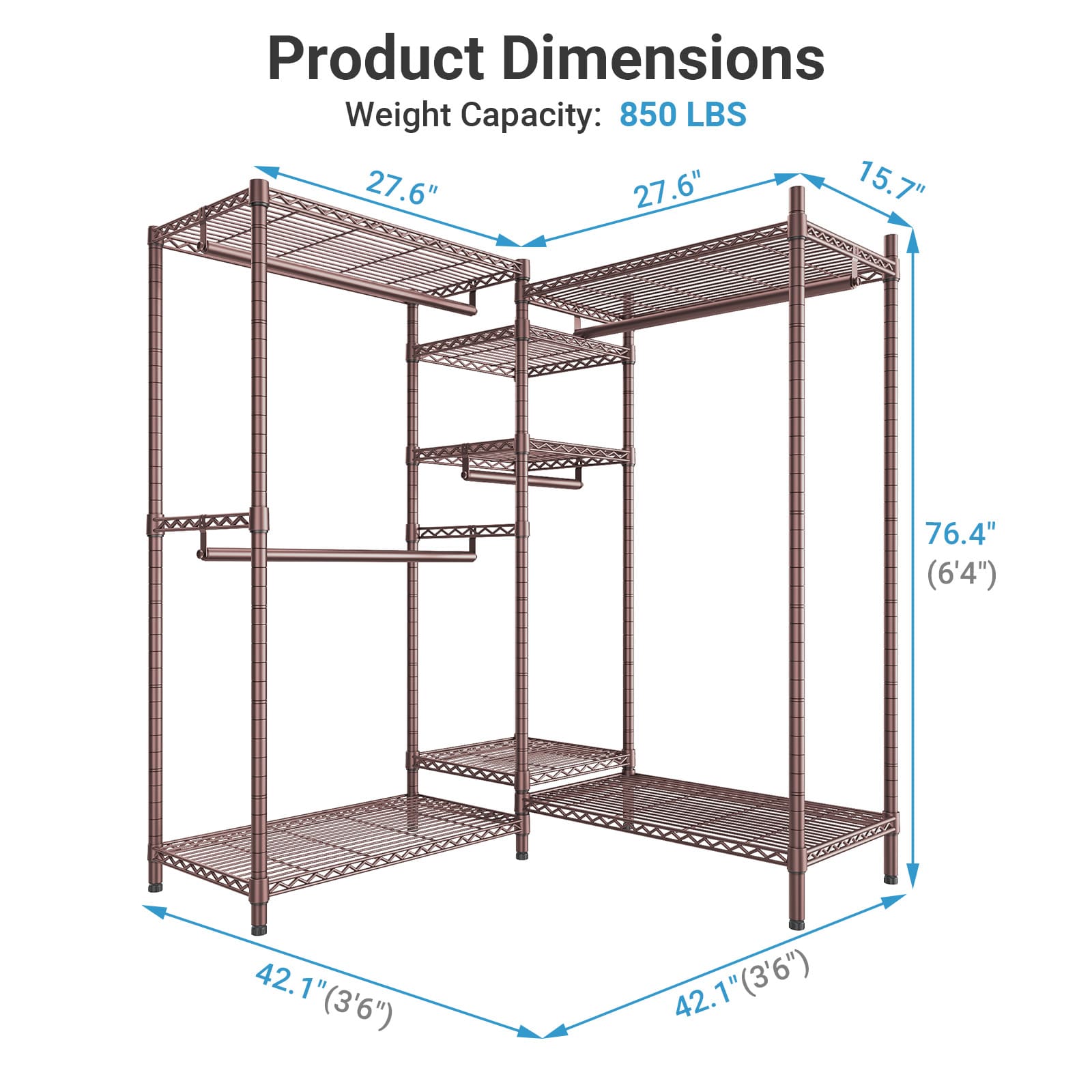 VIPEK L6 Clothes Rack