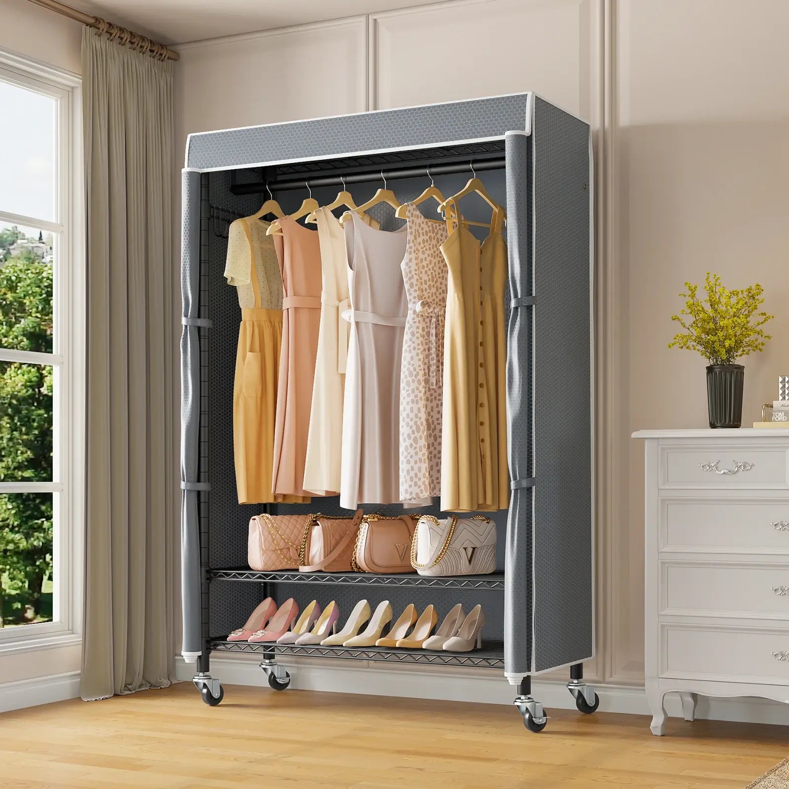 VIPEK R3C Rolling Clothes Rack
