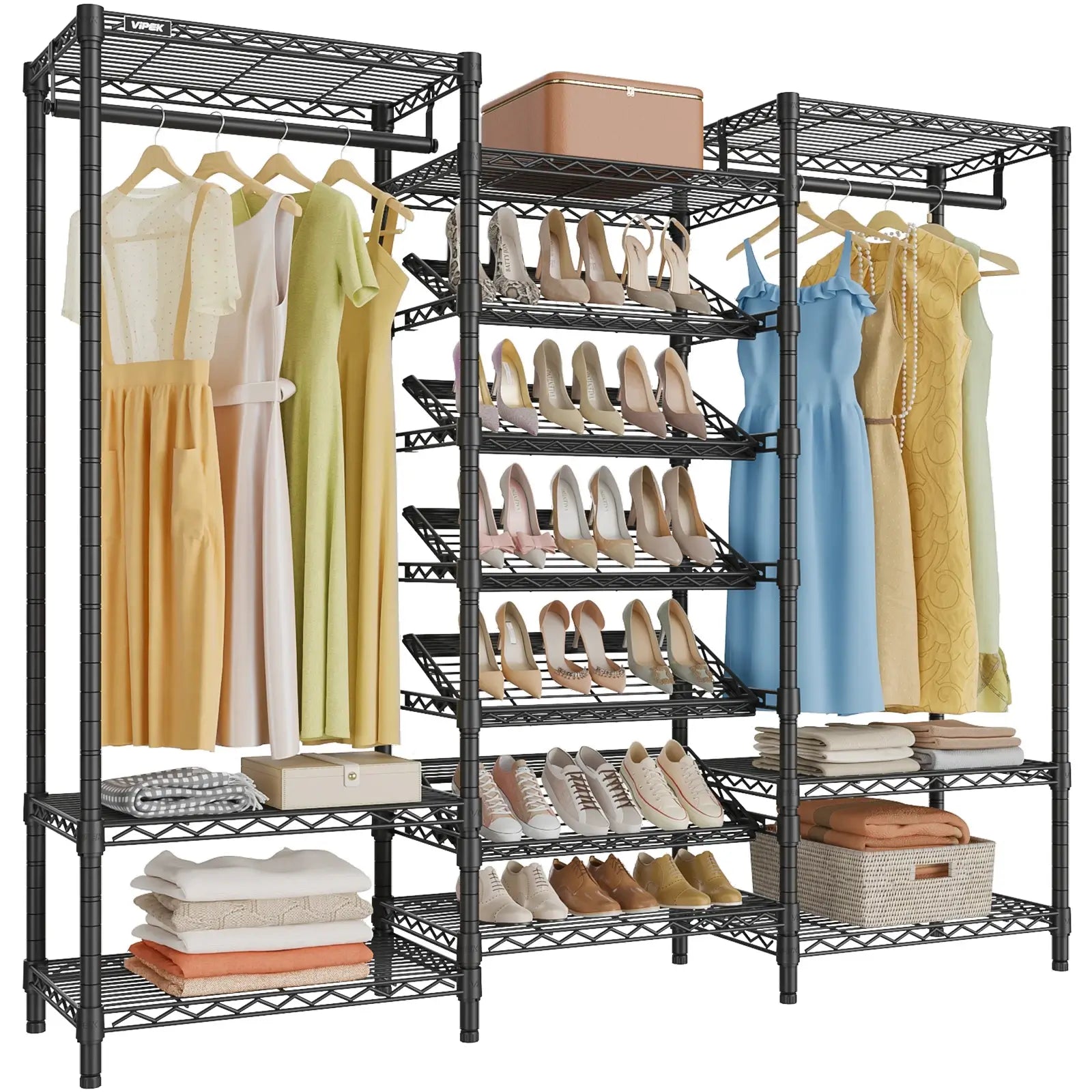 VIPEK S30 Clothes Rack with Shoe Storage