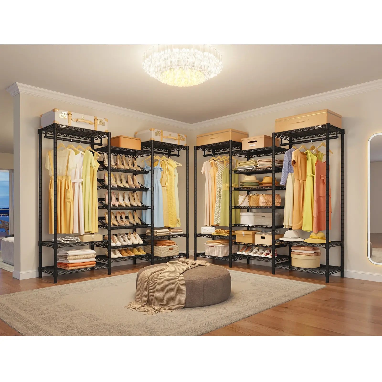 VIPEK S30 Clothes Rack with Shoe Storage