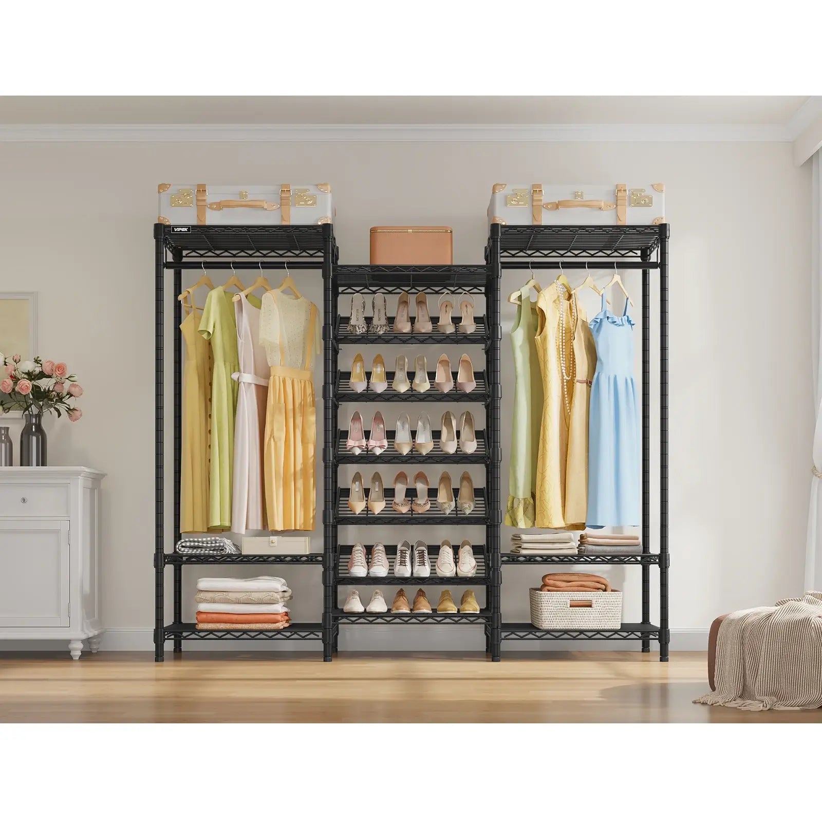 VIPEK S30 Clothes Rack with Shoe Storage