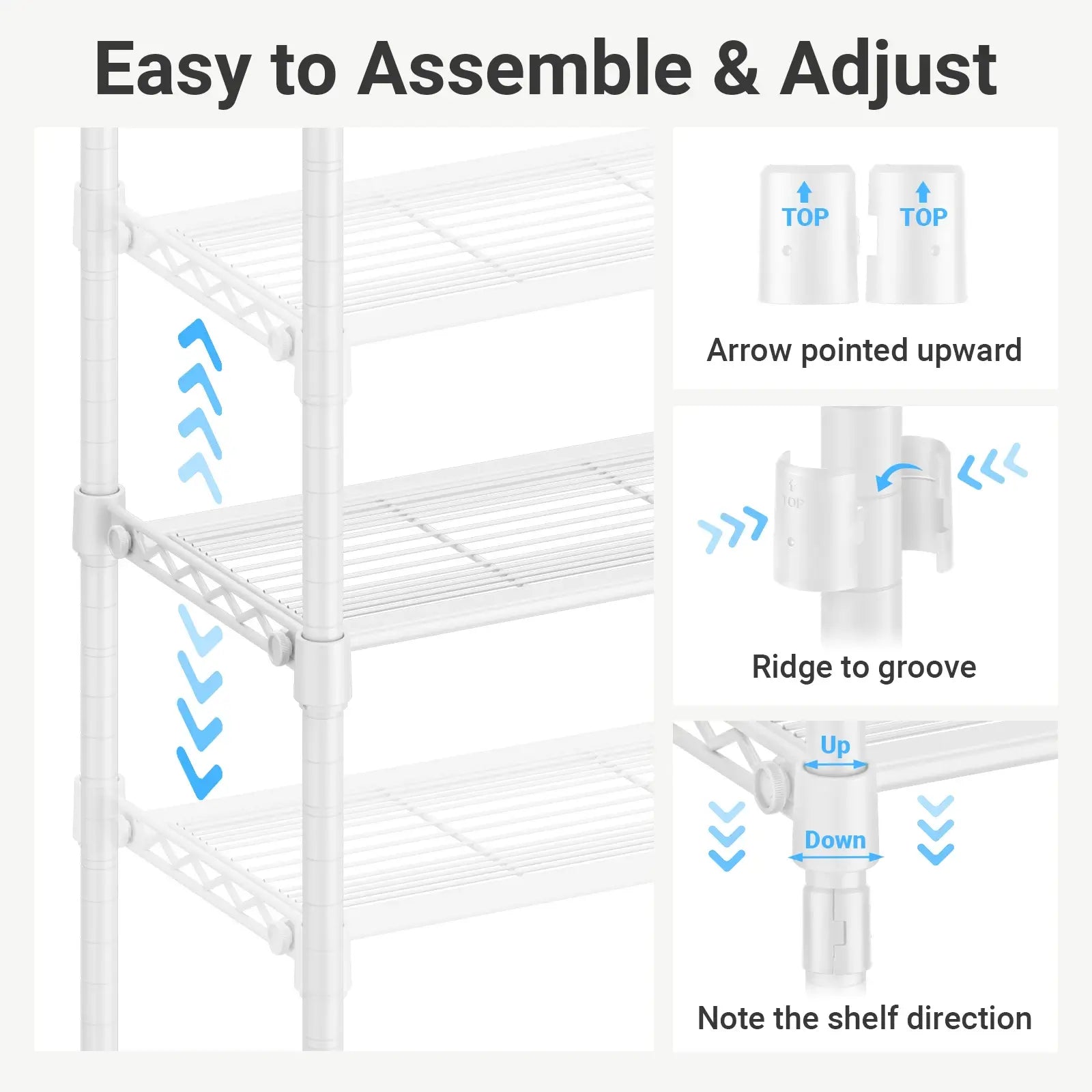 VIPEK S1 Shoe Rack, White