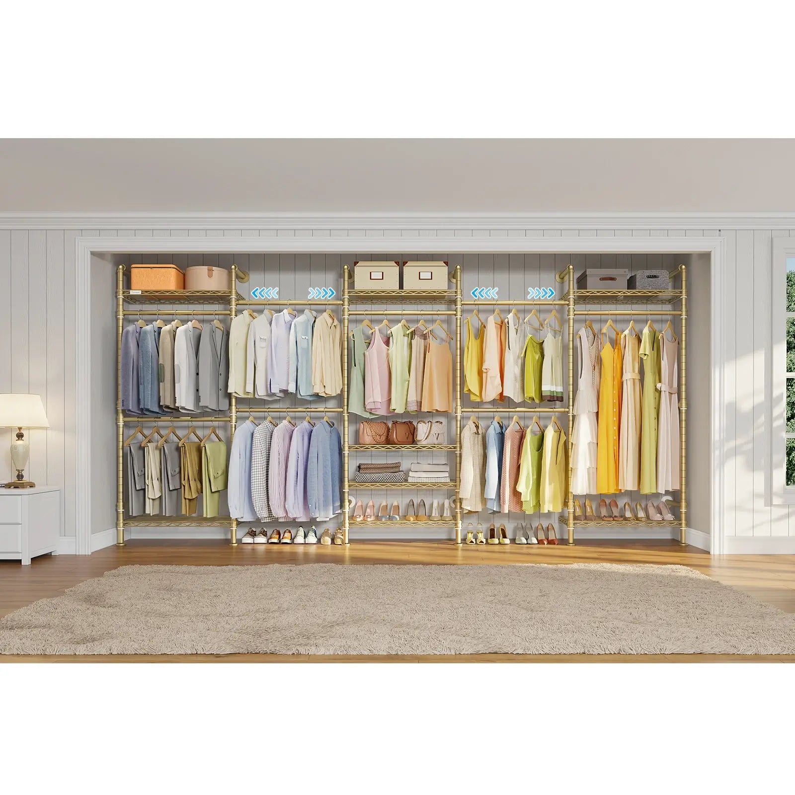 Timate F5 Wall Mounted Expandable Clothes Rack