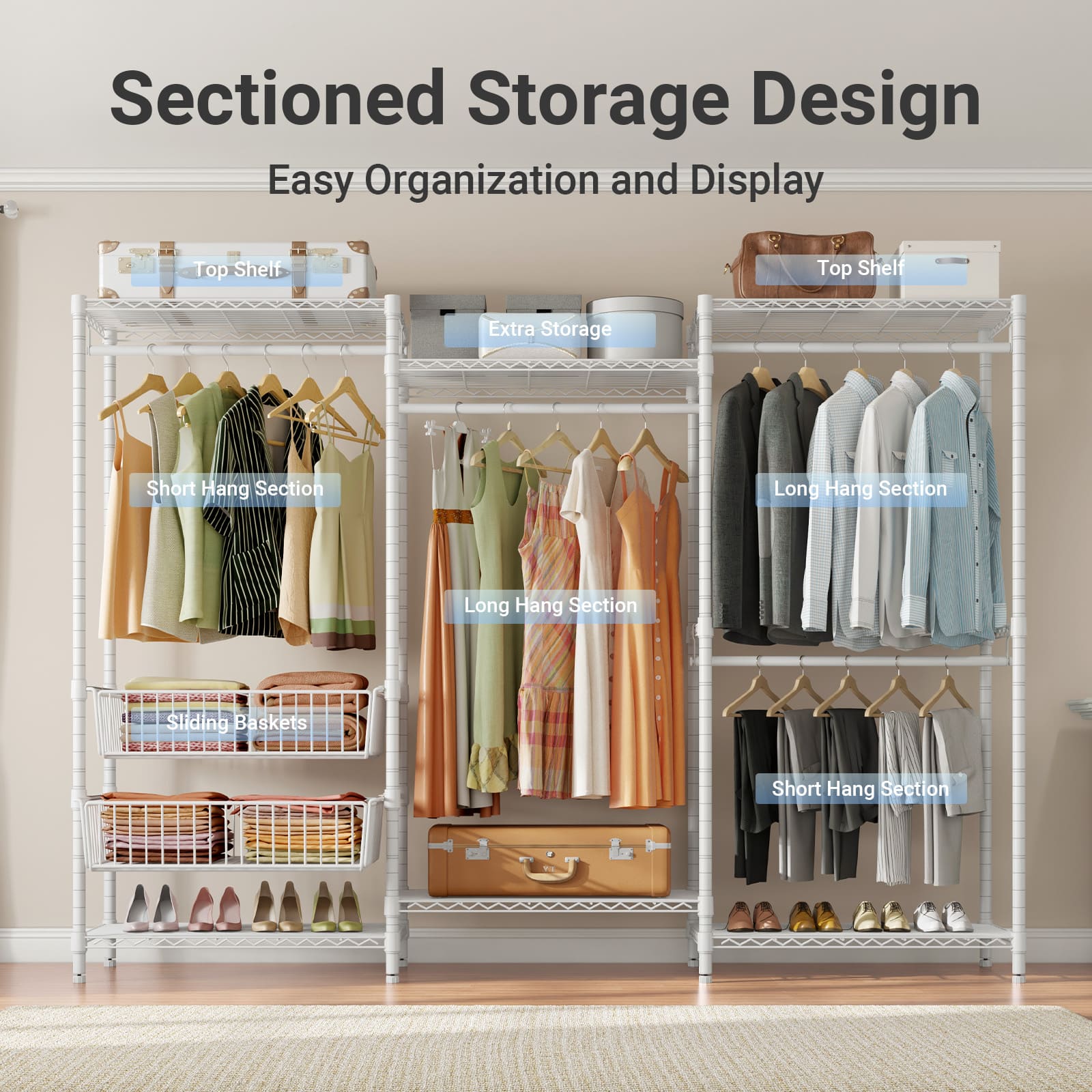 VIPEK V10 Clothes Rack