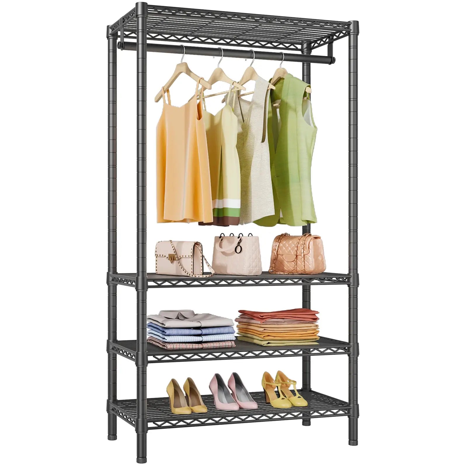 VIPEK V1 Medium Clothes Rack, Black