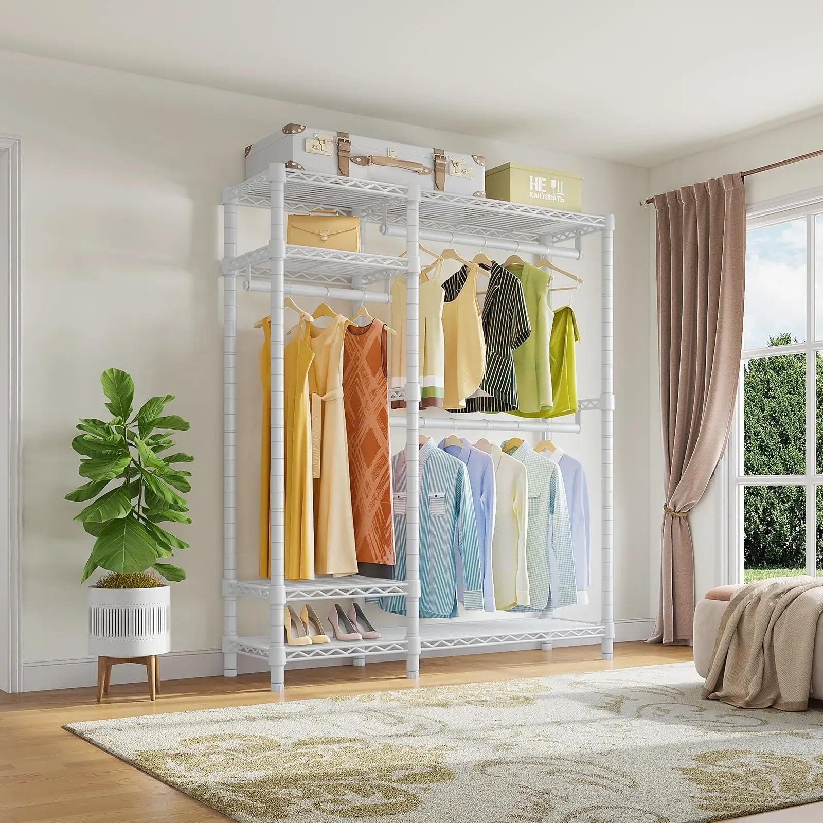 VIPEK V2 Clothes Rack, White