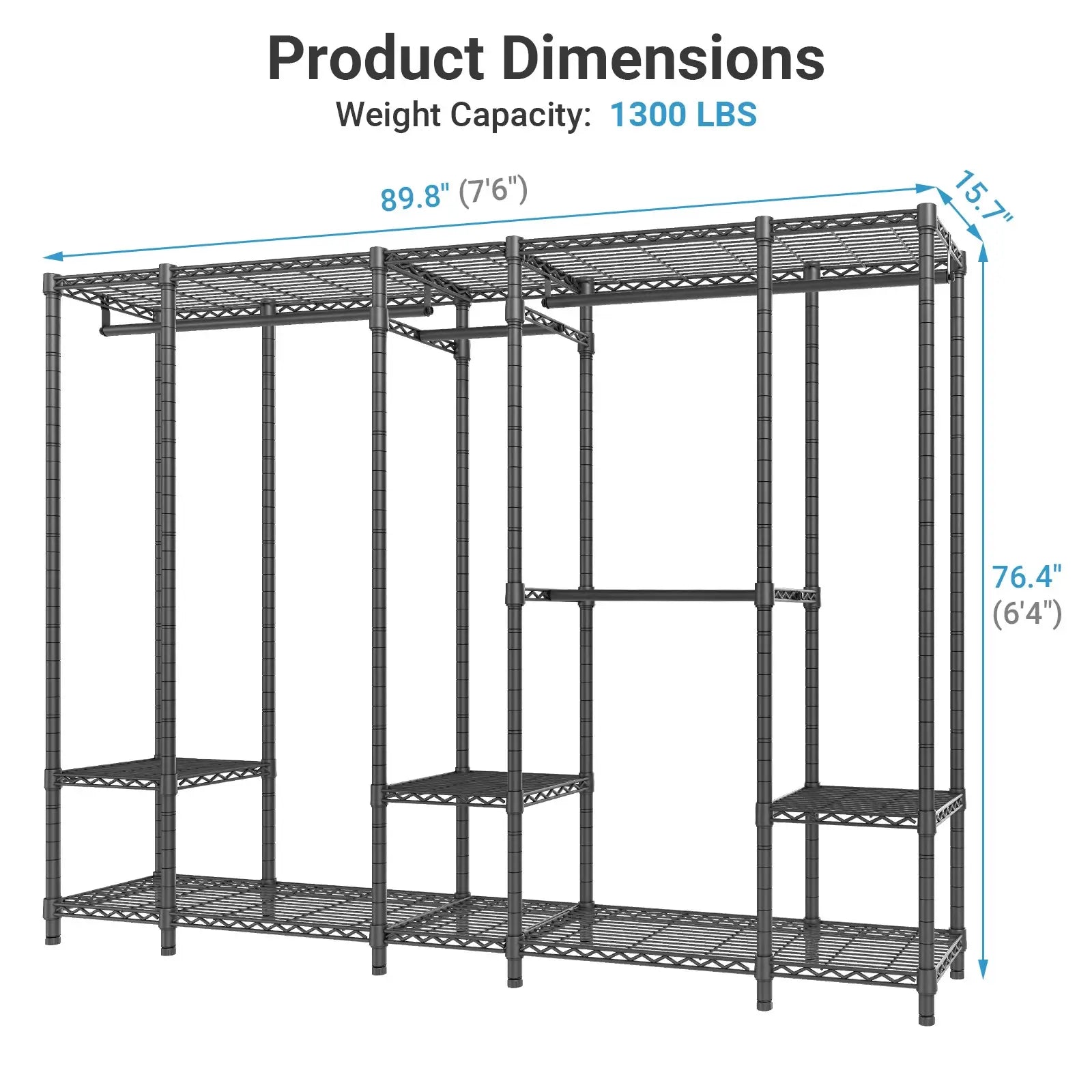 VIPEK V50 Clothes Rack