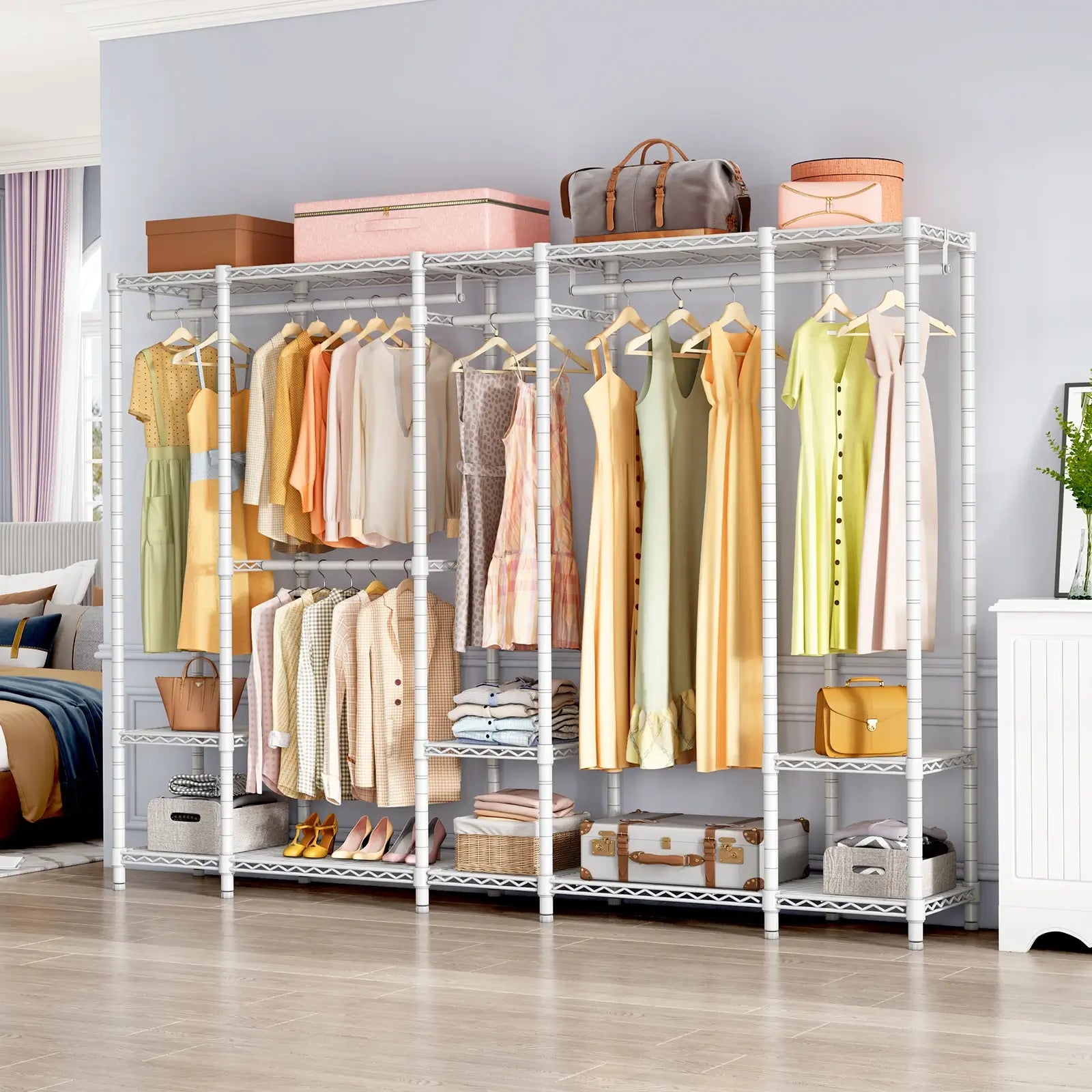 VIPEK V50 Clothes Rack, White