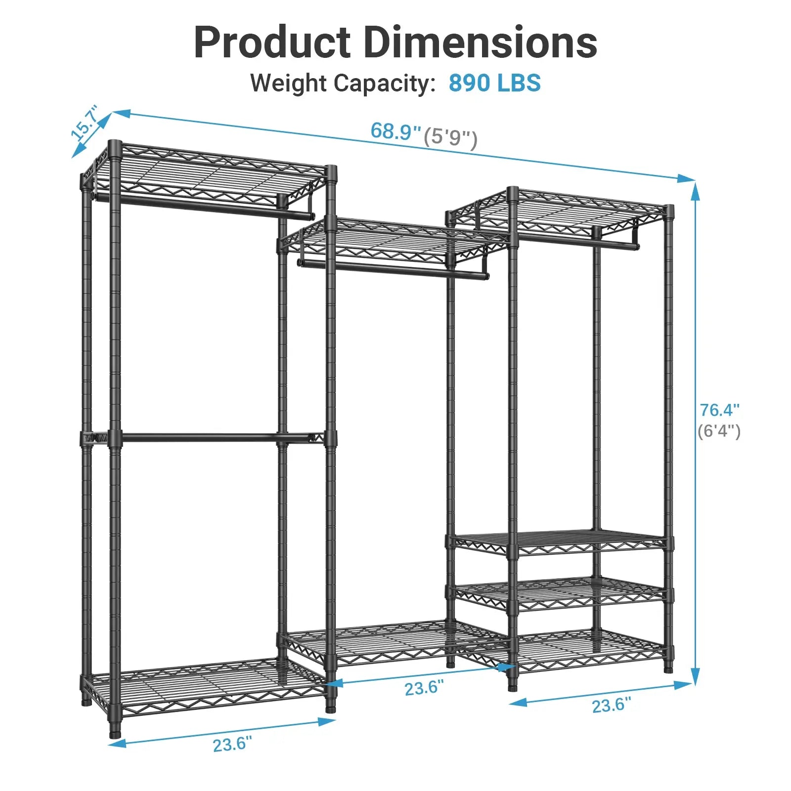 VIPEK V5 Clothes Rack