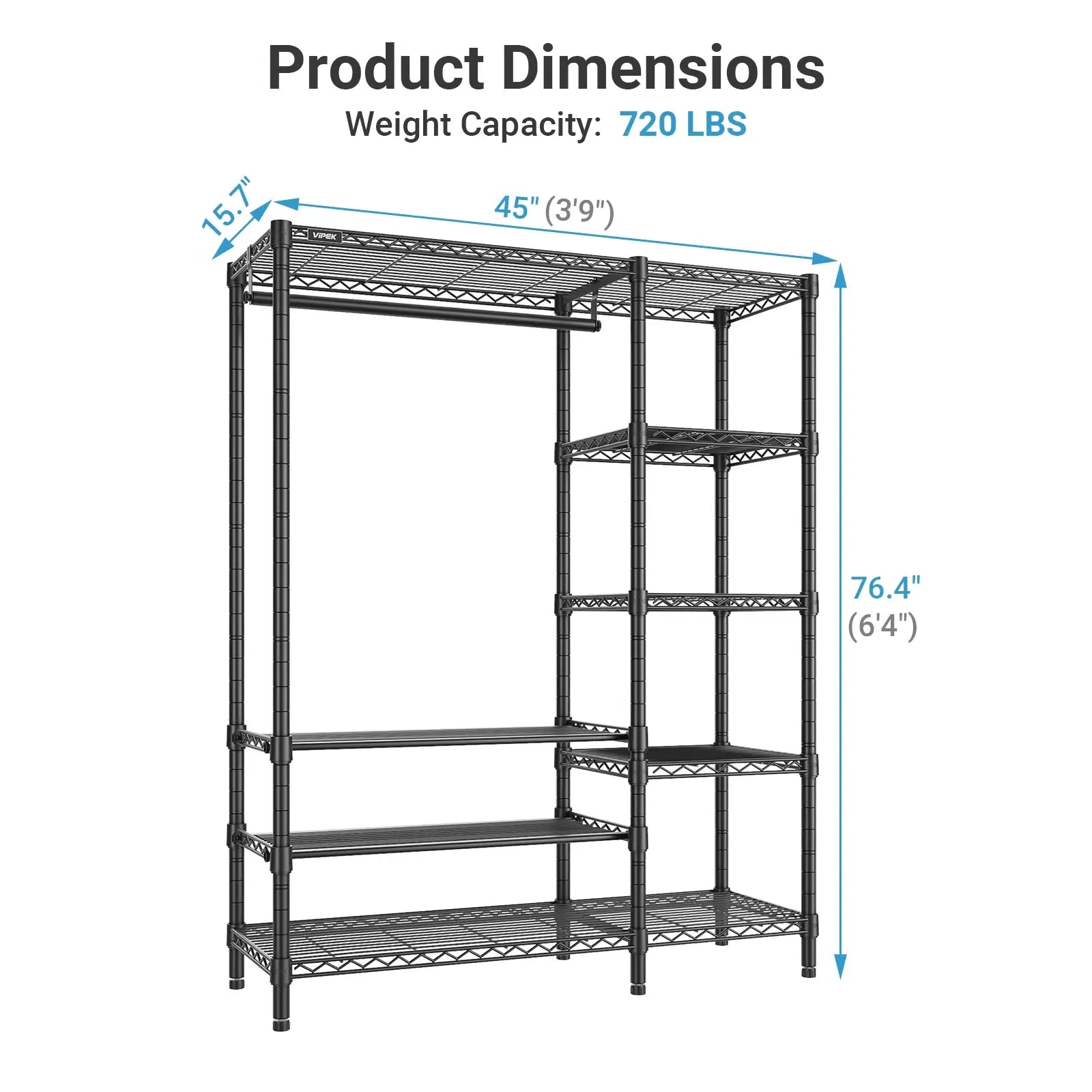 VIPEK V7S Clothes Rack