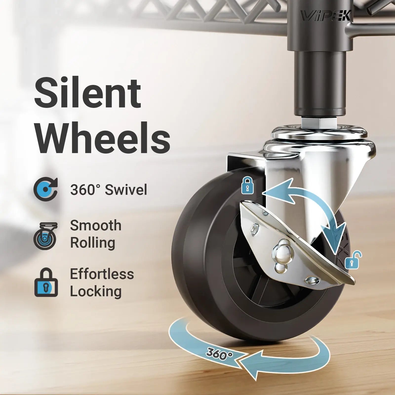 VIPEK R2 Plus Rolling Clothes Rack