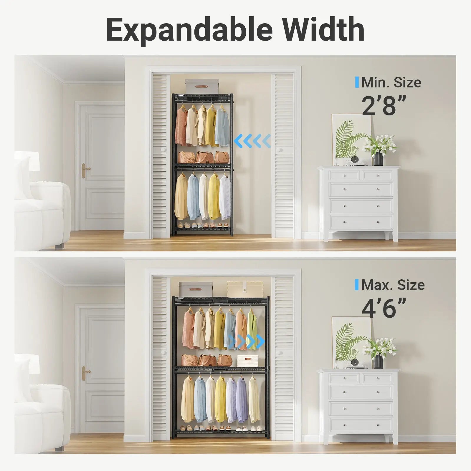 VIPEK X1 Max Expandable Clothes Rack